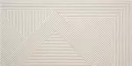 Porcelanato para pared estilo madera mate Kyndal Marquetry Light 60 x 120 cm rectificado STN