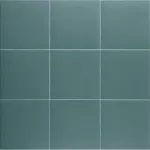 Porcelanato estilo color mate Technical Teal 20 x 20 cm sin rectificar Mainzu