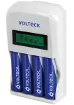 Cargador de pilas AA / AAA de Ni-MH / Ni-Cd Volteck CA-RE-10 / 46046 (incluye 4 pilas AA)