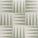 Porcelanato estilo decor mate Decor Green Four 20 x 20 cm sin rectificar Mainzu