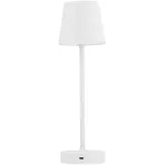 Lampara de mesa dimeable LED 3W 3000K/4100K/6500K (110 x 380 mm) con bateria (6 horas) blanco mate Blumenau 86570004