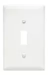 Placa para interruptor con tornillos blanca Pass&Seymour Legrand TP1W