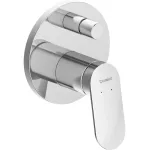 Mezclador para ducha monomando con desviador cromo Wave Duravit WA4210008010