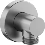 Salida de agua pared para regadera telefono con valvula anti-retorno acero inoxidable cepillado Duravit UV0630008070