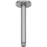 Brazo para ducha de techo redondo 200 mm acero inoxidable cepillado Duravit UV0670025070