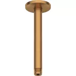 Brazo para ducha de techo redondo 200 mm bronce cepillado Duravit UV0670025004
