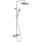 Columna de ducha 1000 acero inoxidable cepillado MinusFlow Duravit TH4282008070
