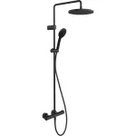 Columna de ducha 1000 negro mate MinusFlow Duravit TH4282008046