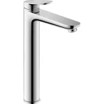 Griferia para lavatorio monomando alto 236 mm sin vaciador cromo Wave XL Duravit WA1040002010