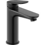 Griferia para lavatorio monomando bajo 111 mm sin vaciador negro mate M Wave Duravit WA1020002046