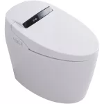 Inodoro una pieza inteligente descarga 6 litros 500gr con control remoto blanco Liebenau ST007