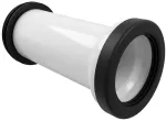 Tubo de conexion para inodoro con salida a pared 300 mm Prime B212-25