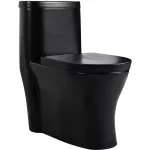 Inodoro una pieza negro Prime 2094MB