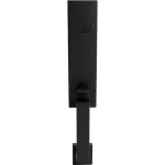 Cerradura sencilla con tiradera negro Estocolmo Geo 92100-154
