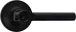 Cerradura manija con llave negro mate Delfi Geo 91160-444