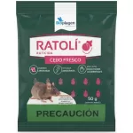 Raticida Ratoli 50 gr (cebo fresco)