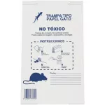 Trampa adhesiva tipo papel para roedores Gato Papel Tetengo grande