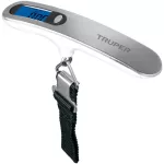 Bascula romana digital para equipaje de pilas (hasta 50 kg) Truper BASE-50M / 100787