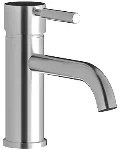 Grifería para lavatorio monomando bajo cromo Bastei Brucke 1010-C1B