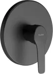 Mezclador para ducha monomando sin desviador negro Kapell Brucke 2000-N1C