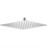 Cabeza de ducha cuadrada 200 mm (8”) cromo Brucke 520.01-CI