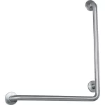 Barra de seguridad en L 642 x 740 mm satinado Franz Viegener BD101 ST