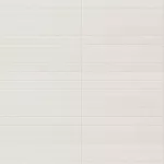 Porcelanato estilo cemento mate Arenosa Total White 4.8 x 45 cm sin rectificar Rondine J93040/F