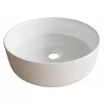 Lavatorio de sobreponer redondo 365 x 365 x 130 mm blanco Prime 5333B