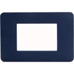 Placa 3 modulos azul Matix Go Bticino JA4803TB
