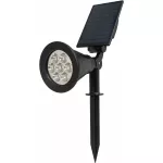 Reflector solar con estaca 7W 5.5V 3000K IP44 negro Prime CP190636