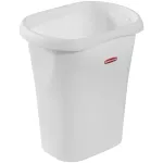 Basurero plastico 11 litros (3 galones) blanco Rubbermaid FG5L5100WHT