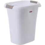 Basurero plastico 20 litros (5.25 galones) blanco LinerLock Rubbermaid FG5L6100WHT