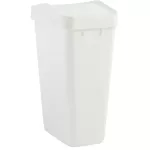 Basurero plastico con tapa vaiven 49 litros (13 galones) blanco Rubbermaid 2170116