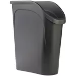 Basurero plastico para debajo de mueble o mostrador 35.5 litros (9.4 galones) negro Rubbermaid 2111429