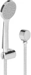 Regadera telefono con soporte y manguera cromo Franz Viegener Z129.05-CR