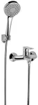 Ducha monomando cuerpo externo con lavapie cromo Coty Franz Viegener Z310/D9-CR