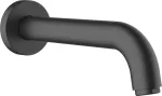 Lavapie para ducha 185 mm negro mate Vernis Blend Hansgrohe 71420670