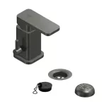 Griferia para bidet negro mate Sabina Franz Viegener Z189/C4-NG