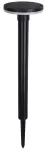 Lampara solar mini poste con estaca LED 5W 3000K IP65 (760 mm) negro Mainz Blumenau 42050316