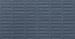 Porcelanato estilo cemento mate Monet Dark Blu 31.6 x 60 cm rectificado Ecoceramic