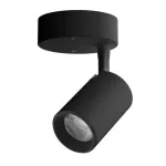 Lampara spot dirigible LED 7W 100-240V 3000K (116 x 84 x 84 mm) negro Beid II Tecnolite 7LVCLED005MV30N
