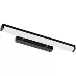 Lampara para baño de pared LED 15W 100-240V 3000K/4000K/6500K IP40 (111 x 50 x 860 mm) negro Lupi II Tecnolite 15ETLED18MVCCN