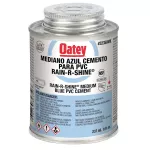 Pegamento PVC Rain R Shine azul 8 oz (237 mL) Oatey 31955