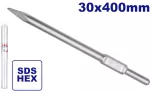 Cincel punta Hex 1-1/4” x 16" (30 x 400 mm) Emtop ECHS034002