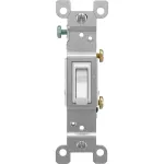 Interruptor 3 vias 20A 120-277V UL tipo palanca blanco Költz (certificacion E310558)