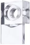 Grapa para espejo 21 x 13 mm transparente Self-Build Hardware (12 por paquete)