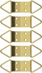 Corchete #3 dorado Self-Build Hardware (10 por paquete)
