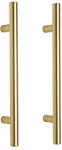 Tiradera cilindrica 128 mm dorada Self-Build Hardware (2 por paquete)