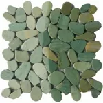 Enchape de piedra Green Slice Pebble 30 x 30 cm Natural Stone