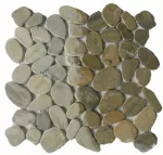 Enchape de piedra Slice Grey Pebble 30 x 30 cm Natural Stone